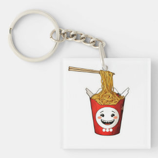 Porte-clefs nouilles souriantes
