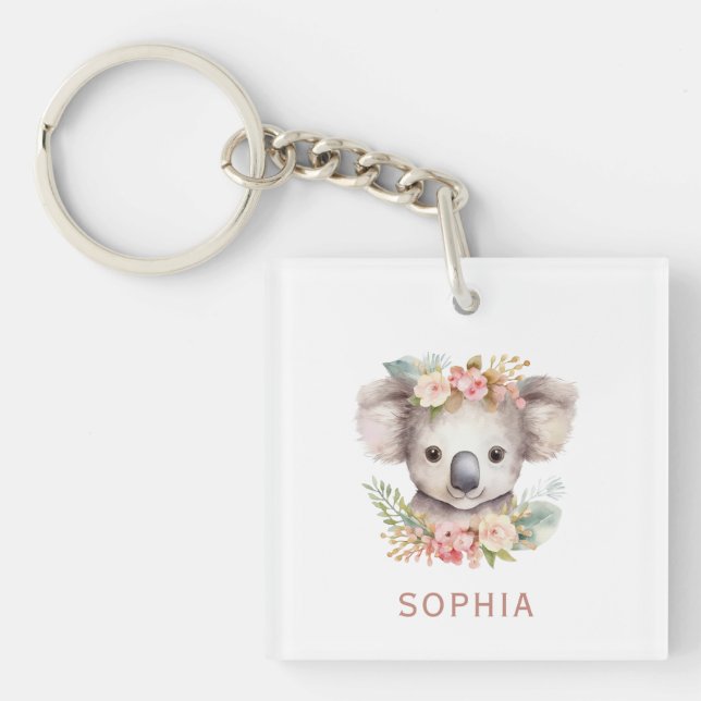 Porte-clefs Nounours Koala (Devant)