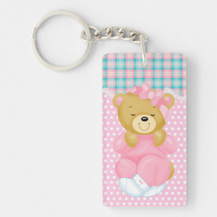 Porte-clefs Nounours ours en peluche