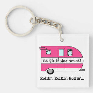 Porte-clefs "Nous Aimons Dormir Autour !"