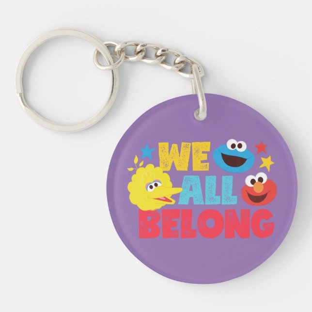 Porte-clefs Nous Appartenons Tous À Des Étoiles (Devant)