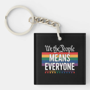 Porte-clefs Nous Le Peuple Signifie Tout Le Monde Constitution