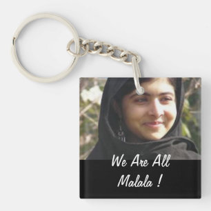 Porte-clefs Nous Sommes Tous Malala !