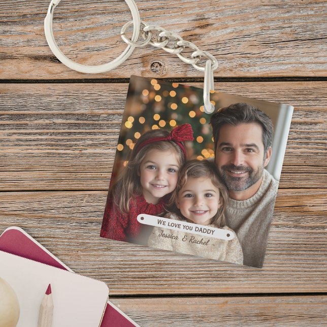 Porte-clefs Nous Vous Aimons Papa Fête des Pères (Créateur téléchargé)