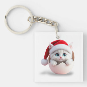 Porte-clefs Nouveau-né de Noël