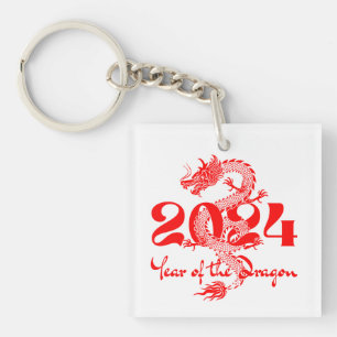 Porte-clefs Nouvel An chinois 2024 Année du Dragon