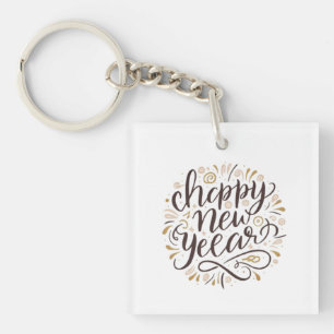Porte-clefs NOUVELLE ANNÉE NOUVEAU DÉPART, Bonne Année