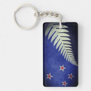 Porte-clefs Nouvelle-Zélande Silver Fern