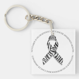 Porte-clefs Novembre est le Mois du Cancer Neuroendocrinien Zè