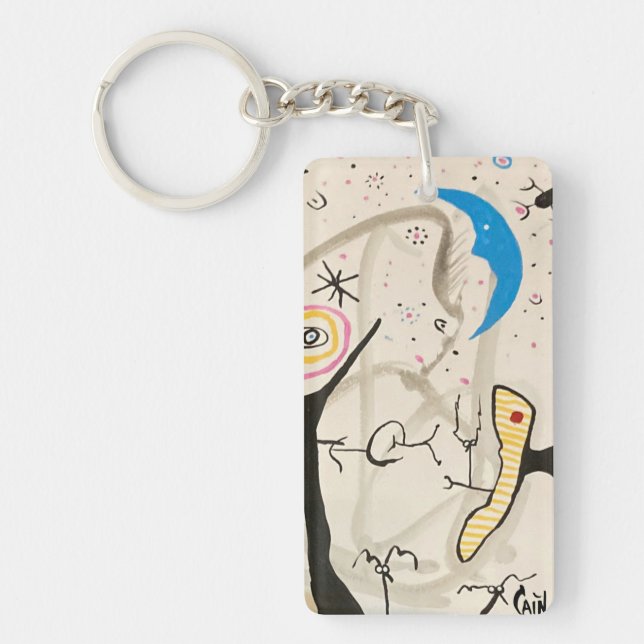 PORTE-CLEFS NUIT ÉTOILÉE I (Devant)