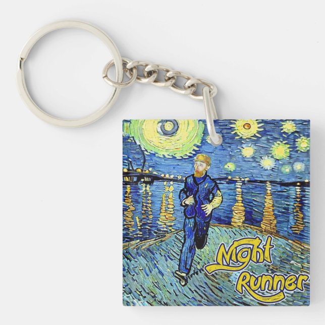 Porte-clefs Nuit Starry Starry (Devant)