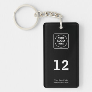 Porte-clefs Numéro de chambre noire Porte - clé   Hôpital Pers