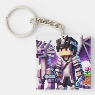 Porte-clefs Numéro d'identification de l'enfant Blockstyle épé