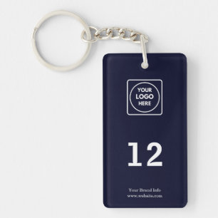 Porte-clefs Numéro Marine   Conception de logo d'hospitalité b