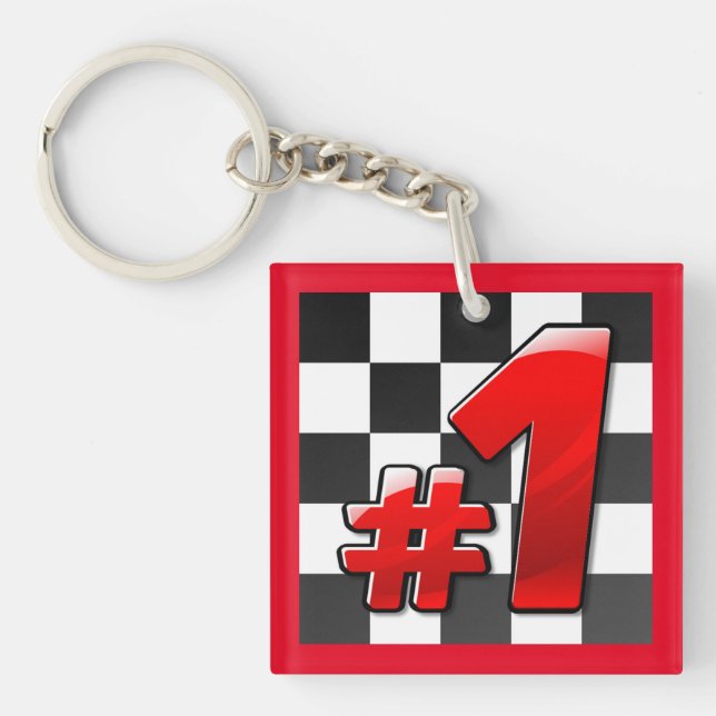 PORTE-CLEFS NUMÉRO UN (Devant)