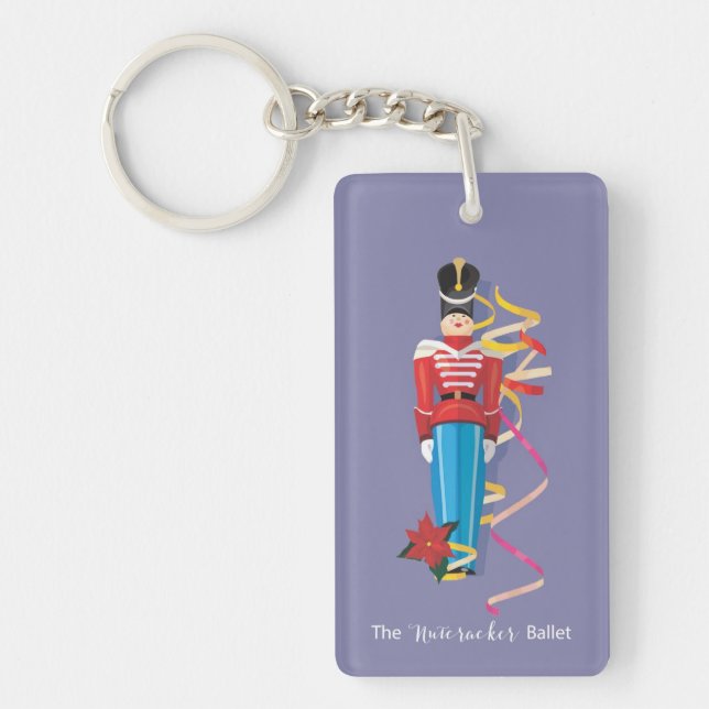 Porte-clefs Nutcracker Danse Ballet Performance Félicitations (Devant)