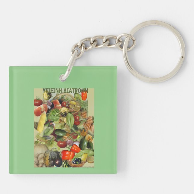 Porte-clefs Nutricion de santé (Dos)