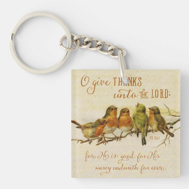 Porte-clefs O louez l'Éternel (Devant)
