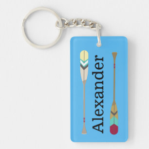 Porte-clefs Oars de style vintage