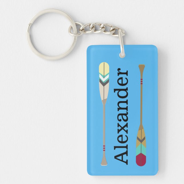 Porte-clefs Oars de style vintage (Devant)