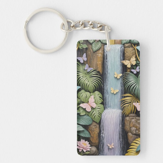 Porte-clefs Oasis des Chutes Enchantées (Devant)