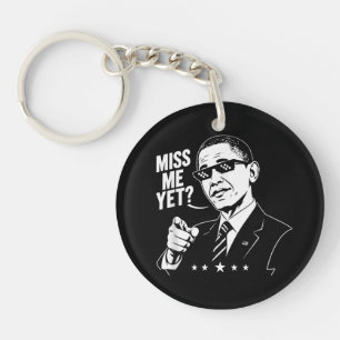 Porte-clefs Obama 2028 Me Manque Encore Président 44 Drôle