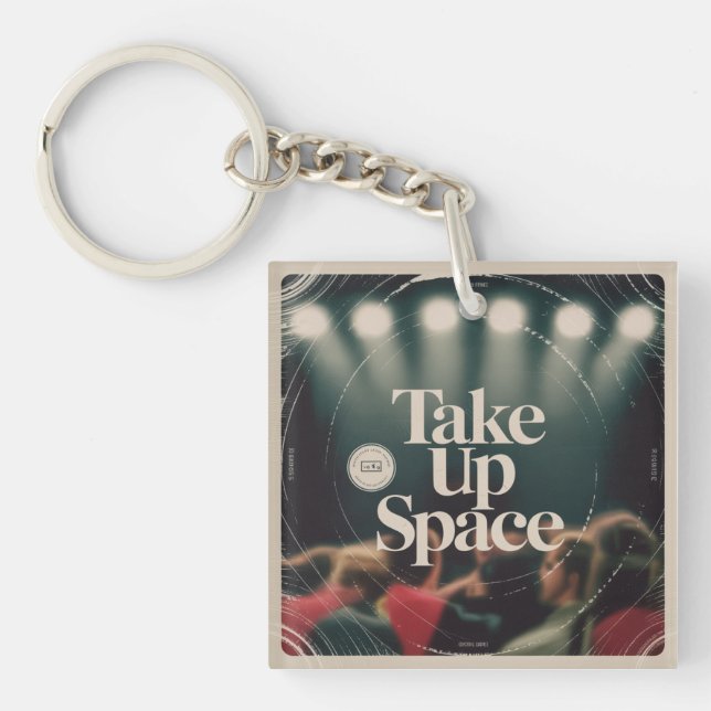 Porte-clefs Occuper l'espace (Devant)