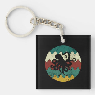 Porte-clefs Octopus rétro