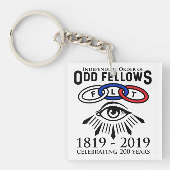 Porte-clefs Odd Fellows Links and Eye 200th Anniversary (Devant)