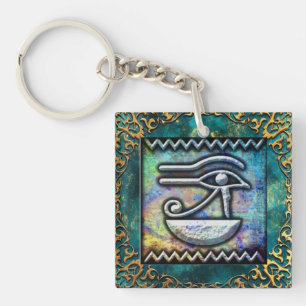 Porte-clefs Œil de Râ Égyptien Ancien Art