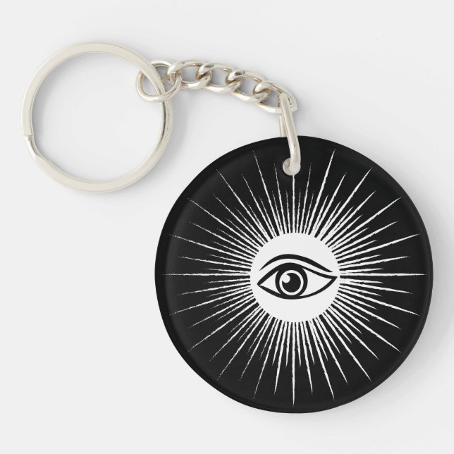 Porte-clefs Oeil masonique (Devant)