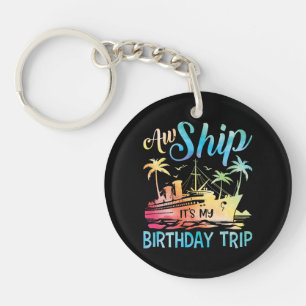 Porte-clefs Oh Bateau C'est Mon Voyage D'anniversaire