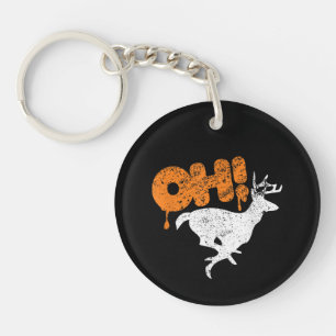 Porte-clefs Oh Cerf ! Amoureux des Animaux à Blague Affolante