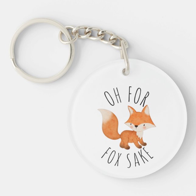 Porte-clefs Oh pour Fox Sake (Devant)