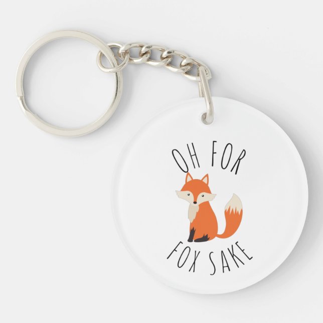 Porte-clefs Oh pour Fox Sake (Devant)