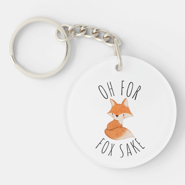 Porte-clefs Oh pour Fox Sake       (Devant)