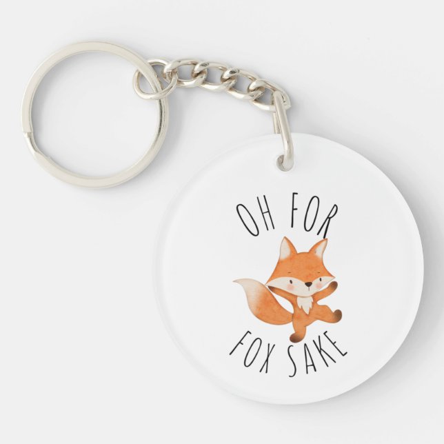 Porte-clefs Oh pour Fox Sake (Devant)