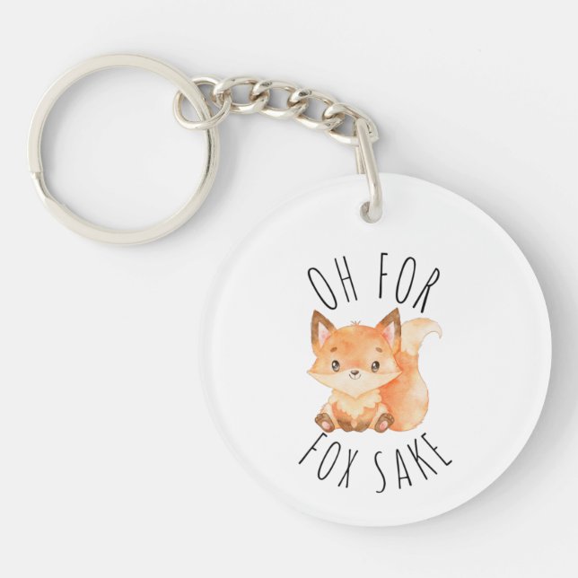 Porte-clefs Oh pour Fox Sake (Devant)