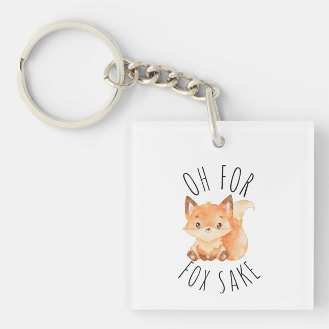 Porte-clefs Oh pour Fox Sake (Devant)