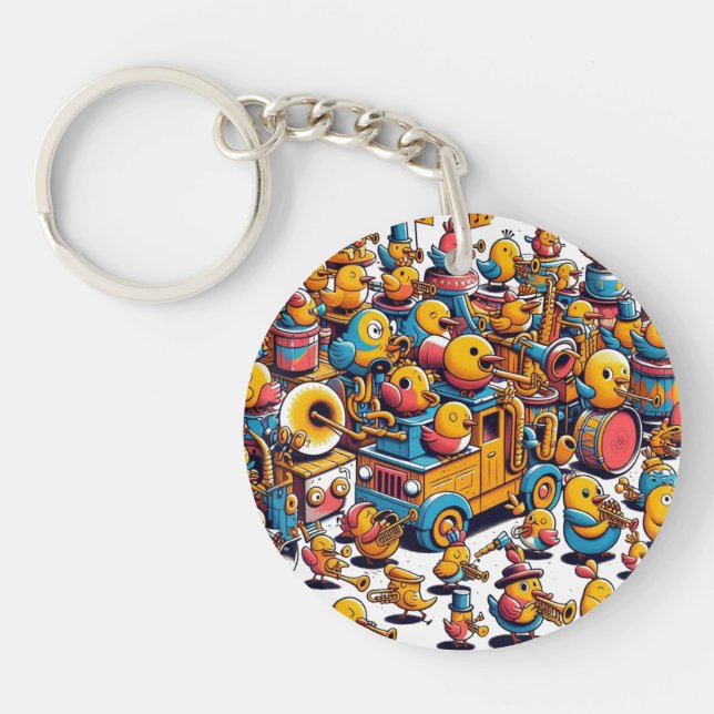 Porte-clefs Oiseau bruyant (Devant)