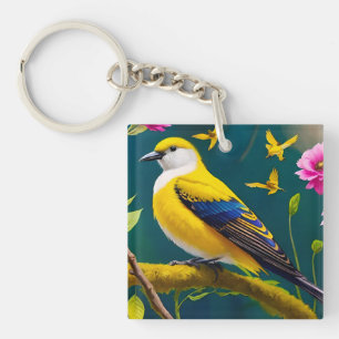Porte-clefs Oiseau doré