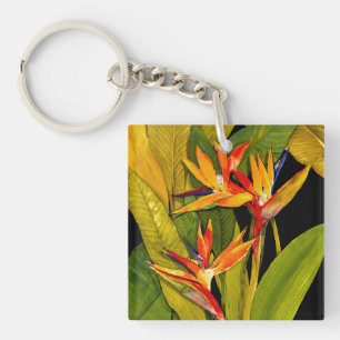 Porte-clefs Oiseau du Paradis