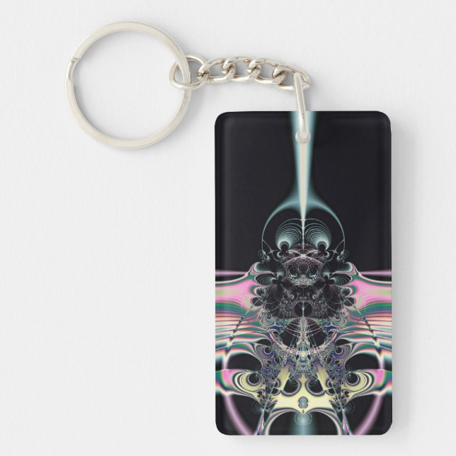 Porte-clefs Oiseau funky (Devant)
