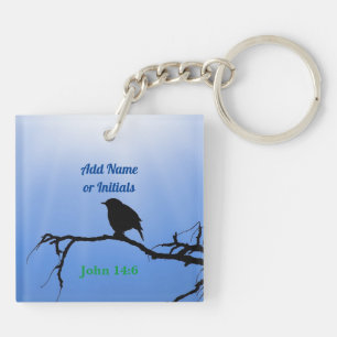 Porte-clefs "Oiseau sur un membre" - Je suis le porte - clé de