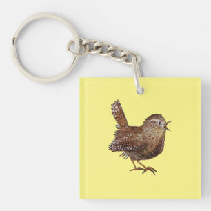 Porte-clefs Oiseau Wren (Troglodytes Troglodytes)