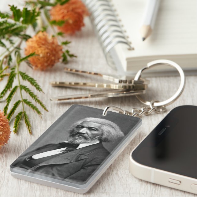 Porte-clefs Old Fr3d3rick Bailey Douglas African American Hero (Devant droit)