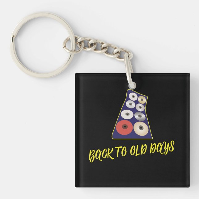 Porte-clefs Old Vibes refreshing back to 90s (Devant)