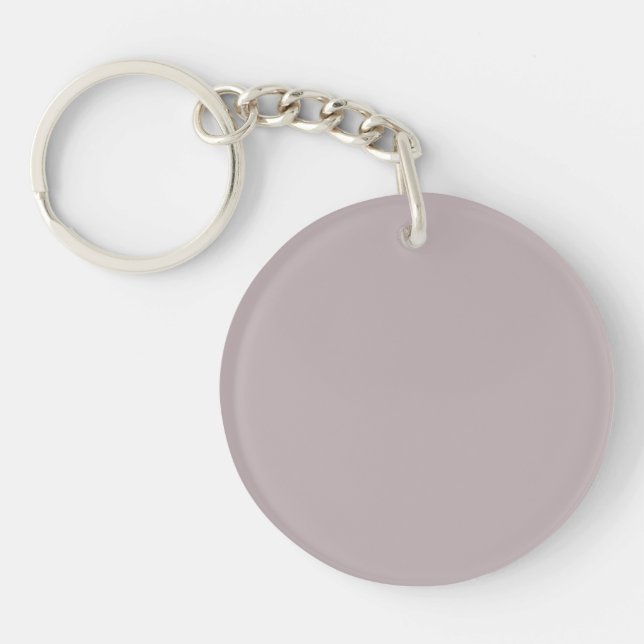 Porte-clefs Ombres noires (couleur solide) (Devant)
