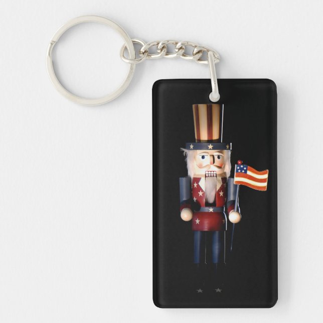 Porte-clefs Oncle Sam Nutcracker (Devant)