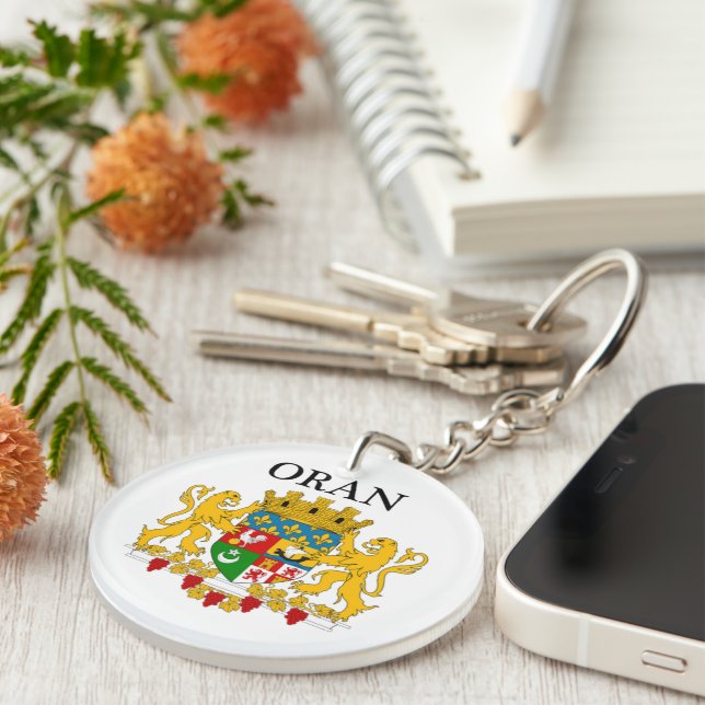 Porte-clefs oran  (Devant Droit)